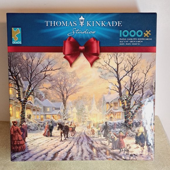 Ceaco Games Thomas Kinkade A Victorian Christmas Carol Jigsaw